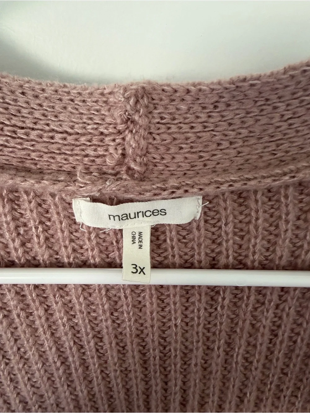 Maurice’s Pocketed Cardigan 3x - Picture 2 of 2